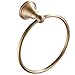 Toallero de Anilla Toalleros de Aro Colgando toalla suspensión pared montada toalla anillo de toalla de baño redondo toalla retro cobre rieles de toalla accesorios de baño