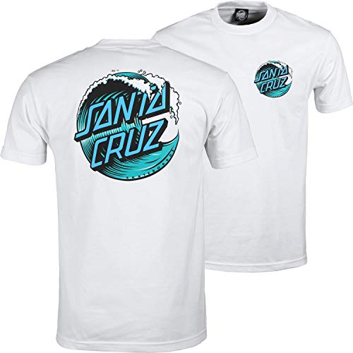 T-shirt Santa Cruz Wave Dot homme parfait pour vos sessions skate et sorties street