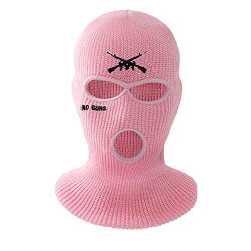 XAGMODSHN Fashion Balaclava Three-Hole Ski Mask Tactical