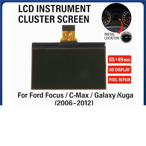Pantalla para coche LCD de repuesto que elimina fallos de píxeles en modelos Ford Kuga y Focus 2