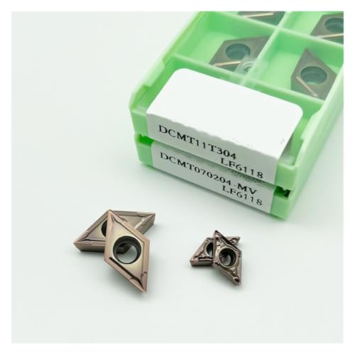 Herramientas para Torno DCMT Carburo (10 piezas) miniatura 2