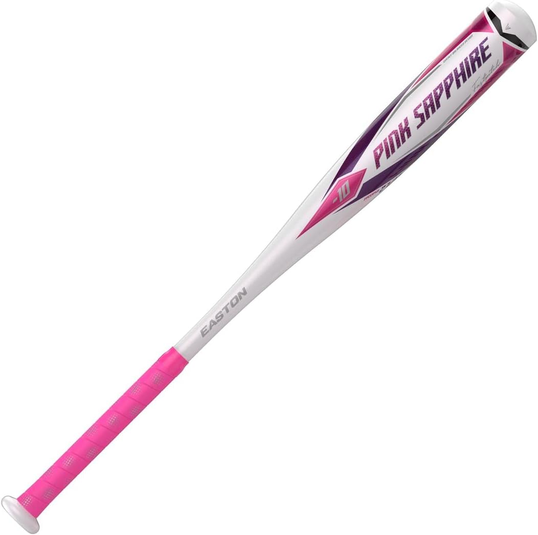 PINK SAPPHIRE -10 Girl's Youth Fastpitch Softball Bat, Approved All Fields