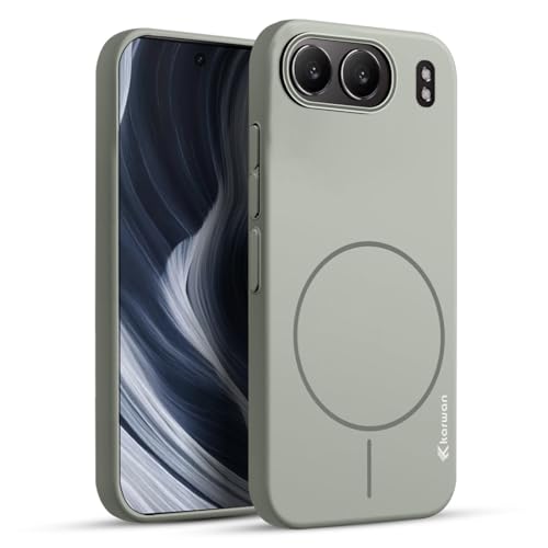Image of KARWAN️Magnetic Ultra Slim-Fit Back Case Cover for Oneplus Nord 4 |Hard PC Case Cover| Ultra-Thin & Light Weight with [Ultra Premium Feel] Case for Oneplus Nord 4 (Grey)