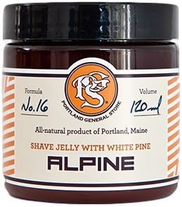 Portland General Store Alpine Shave Jelly with White Pine