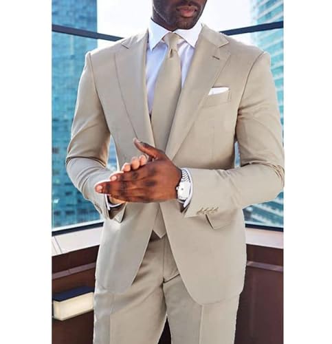 Mens Suit Slim Fit - 2 Piece Suits for Men Business Formal Suits2