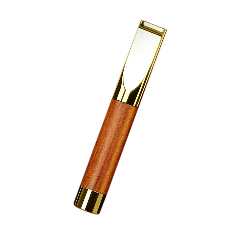 Bocchino da uomo con filtro, filtro per sigaretta circolare in legno massello per sigarette Extar Slim e Regular Size-B