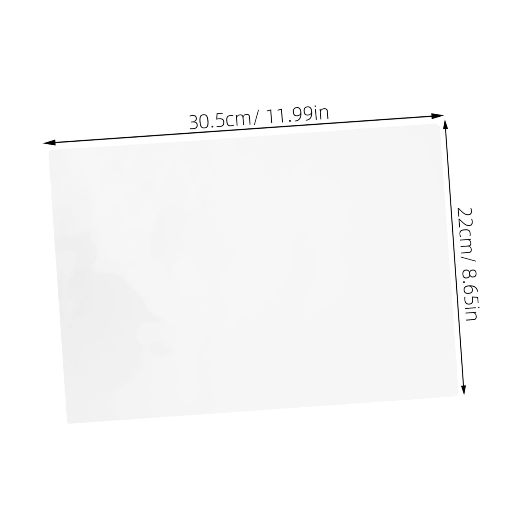 100 Pochettes à Plastifier Transparentes, Feuilles de Plastification Thermique Pet Eva, pour Documents et Recettes, Usage Bureau et Maison