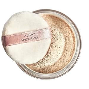 M. Asam MAGIC FINISH Final Touch Setting Powder Bare Skin (15g) – Setting Powder With Hyaluronic Acid, Perfect Makeup Fixation, Translucent Face Powder For All Skin Types, Loose Powder, Vegan Formula