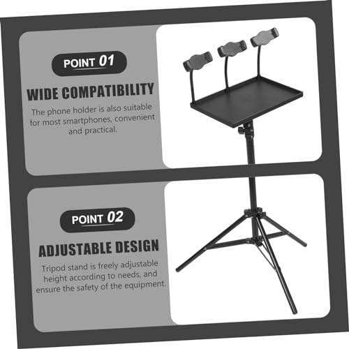 Soporte de trípode portátil ajustable Toddmomy miniatura 6