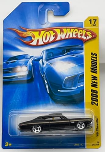 Hot Wheels 2008 017 New Models Red '69 Chevelle 1:64 miniatura 4
