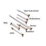 [page_title]-Cold Steel Razor Spitze Breiten Kopf Dart Jagd Waffe (40 Pack)