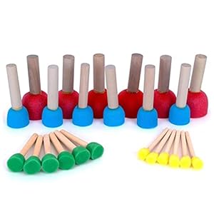 SHENGXINA Schwamm Pinsel Set 24 Stück