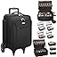 1-Black with Large Makeup Case