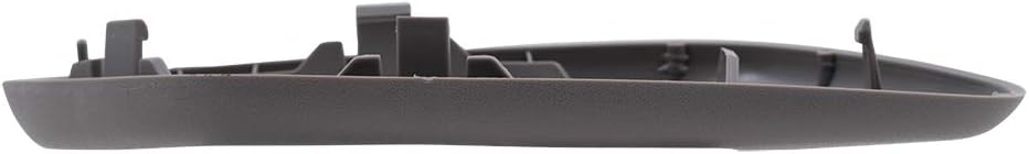 AUTOANDART Brock Replacement Pair Set Inside Inner Gray Door Handle Trim Bezels Compatible with 1995-2002 C/K Old Body Style Pickup Truck 15708079 15708080