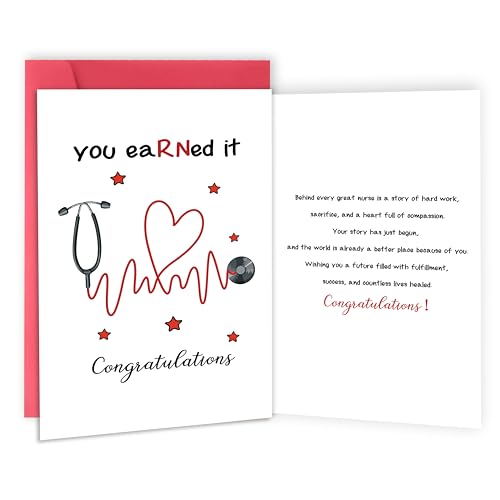 2025 Nurse Graduation Gift Cards for Women,Nursing Graduation Gif...