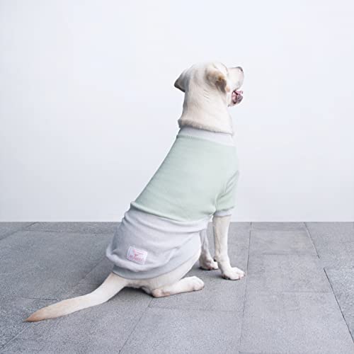 Arunners Extra Large Dog Sweaters Warm Clothes Pullover Sweatshirts For Labrador Rottweiler Great Dane, Green Grey, 3X-Large #TOP3
