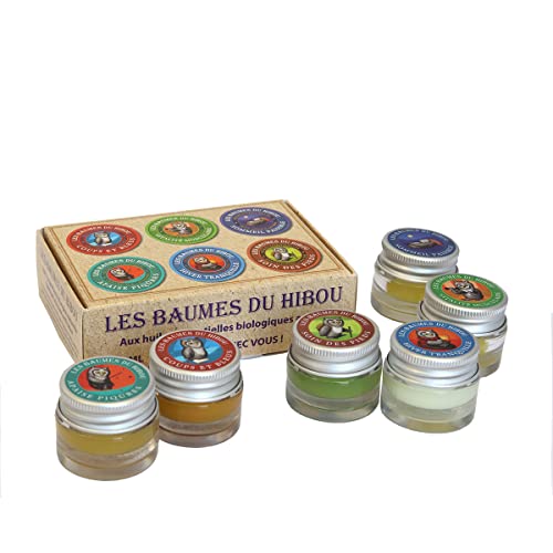 Baumes Aux Huiles Essentielles Biologiques Oléanat Coffret 6 Boites