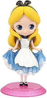 FIGURE DISNEY Q POSKET - ALICE - GLITTER LINE - REF:21271/21272 - BANDAI BANPRESTO, Multicor