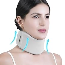 Ice Silk Neck Brace - Soft, Breathable Cervical Collar for Pain Relief & Posture Correction - Anti-Snoring Support for Comfortable Sleep - Ideal for Office Workers