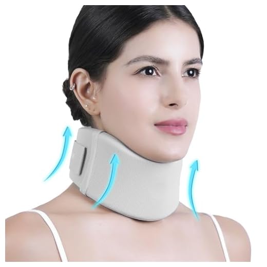 Artelse Ice Silk Neck Brace - Soft Cervical Collar for Neck Pain & Support