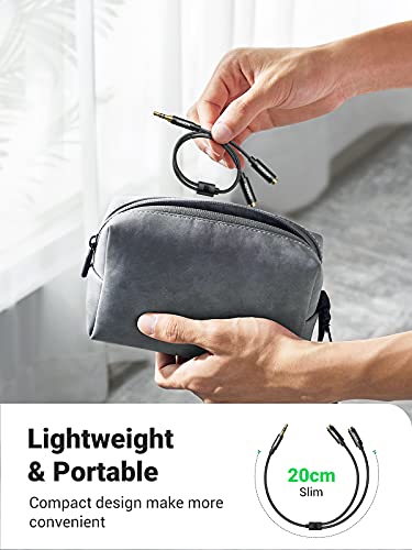 UGREEN Audio Splitter Kabel 3.5 mm Male naar Dubbel Female Headset Adapter Kabel Nylon Aux Kabel voor Koptelefoons… - Image 7