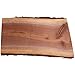 Barrington Hardwoods Live Edge Walnut Slab (1'' Thick x 4''-8'' Wide x 18'' Long). Perfect for Cutting Boards, Cheese Boards, Charcuterie Boards, and Many DIY Projects, 1'' x 4''-8'' x 18''