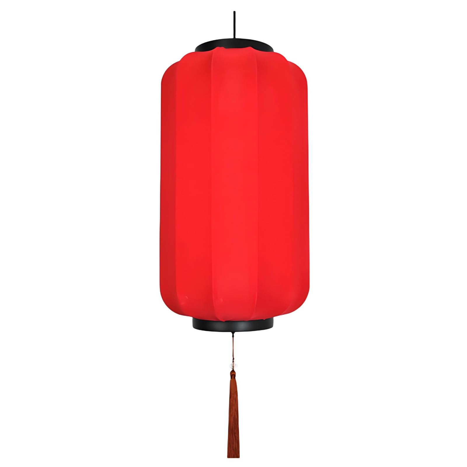 SBZIOJHDR Chinese-style lanterns, Red Lanterns Decorative with Tassels, Creative Hanging Lamp Shade for Chinese New Year(Red,10in)
