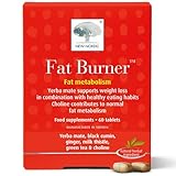 New Nordic Fat Burner, 1 Month Supply, Supports Slimming & Weight Loss with Yerba Mate & Green Tea for Women & Men, 60 Tablets
