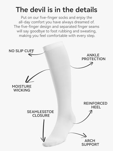 3 Pairs Women & Men's Compression Socks 15-20mmHg Support Stockings3