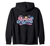 Signo Zodiacal de la astrología cósmico Pastel de Aries Sudadera con Capucha