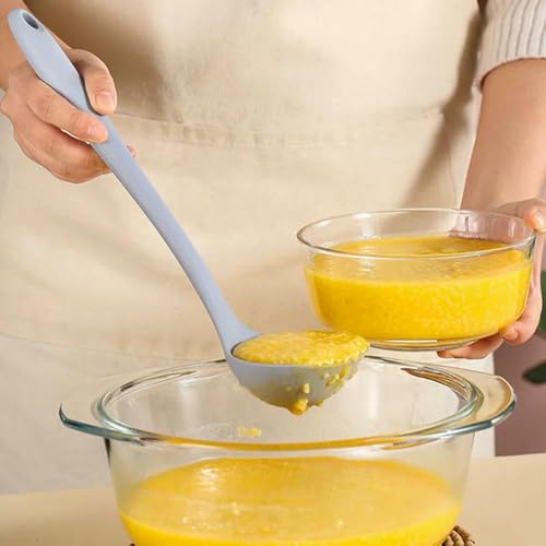 Ne glissez plus dans le bouillon grâce à cette cuillère à soupe long manche - 4