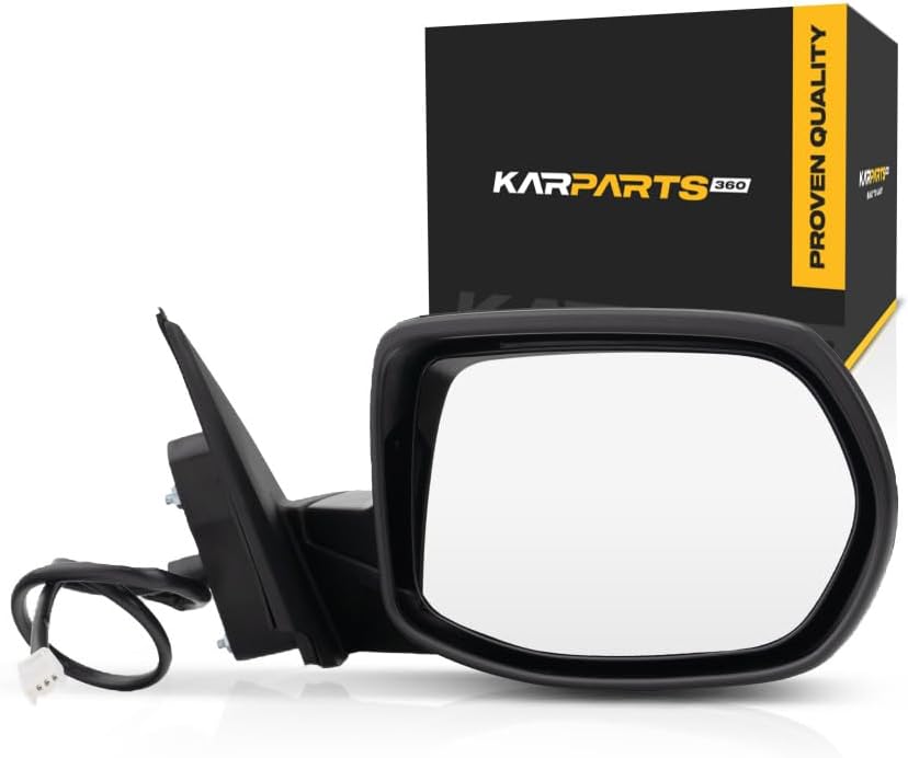 For Honda HR-V 2016 2017 Door Mirror Passenger Side | Power | Non-Heated | Paint To Match | LX Model | Replacement For 76208-T7W-305 | HO1321285