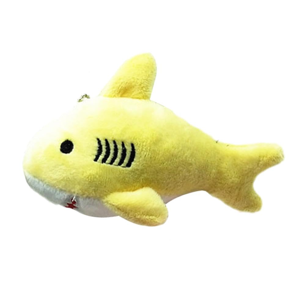 HFINGAQEXDazzle Tie-dye Shark Plush Toy Variety Colors Companion Figure Action Ragdoll Send D6E8 Shark Children's Children Doll