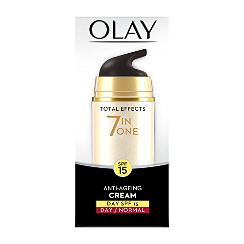 Image of Olay Night Cream Total Effects 7 in 1, Anti-Ageing Moisturiser, 20g And Olay Day Cream Total Effects 7 in 1, Anti-Ageing SPF 15, 20g