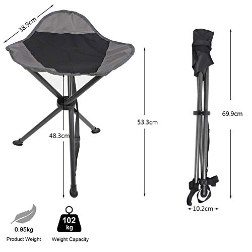 Dreibeinhocker Ever Advanced Klapphocker faltbar und ultraleicht