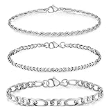 【Durables et résistants à l'eau】Conçus pour résister aux activités quotidiennes, ces bracelets sont résistants à l'eau et à la transpiration. Vous pouvez les porter en toute confiance au bureau, à la salle de sport ou lors d'une soirée sans craindre qu'ils ne s'abîment ou ne se décolorent, car ils conservent leur éclat jour après jour.