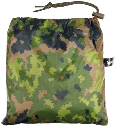 MFH US Army Regenponcho RipStop Regencape Regenmantel Regenanzug (DE/NL/SE/PL, Alphanumerisch, Einheitsgröße, Regular, Regular, M05 tarn)