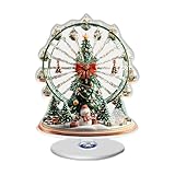 Utilisation de l'Espace : Conçu r maximiser l'efficacité, ce décor de table de Noël allie placement polyvalent et avantages fonctionnels. Il rehausse le décor de table domestique tout en s'adaptant aux petits espaces pendant les fêtes ou les rassemblements décontractés. Sa conception permet une utilisation optimale de l'espace, idéale r les intérieurs modernes ou les occasions informelles, en combinant esthétique et économie de place r une décoration pratique.