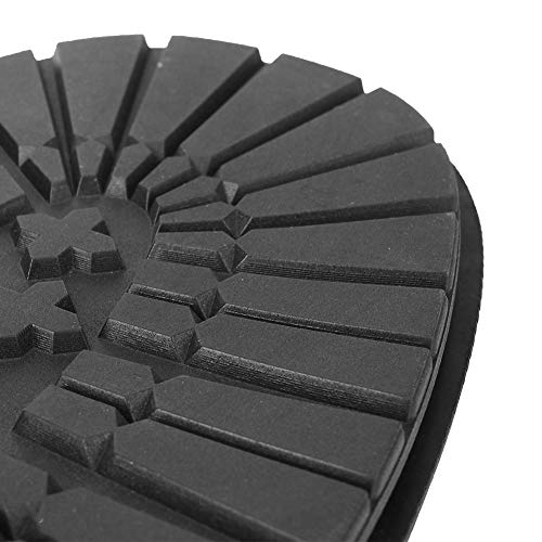 Suela de Goma Reemplazo Antideslizante para Zapatos Negros miniatura 6