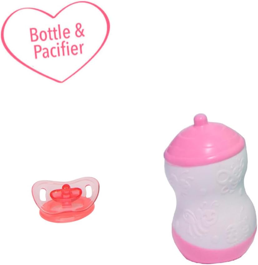 Soft and Cuddly 20" Huggable Baby Doll Play Set | JC Toys - Lots to Cuddle Babies | Pink | Ages 2+ | Asian