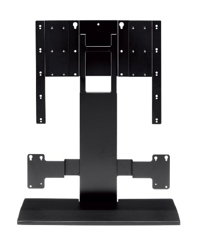 Yamaha YTS-T500BL Digital Sound Projector and TV Pedestal Stand (Each, Black)