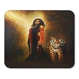 tiger kleid kostüm Mauspadgröße: 24 cm x 20 cm (9,5 