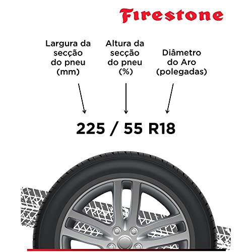 Pneu 225/55R18 aro 18 Firestone Destination H/T LE2 98V
