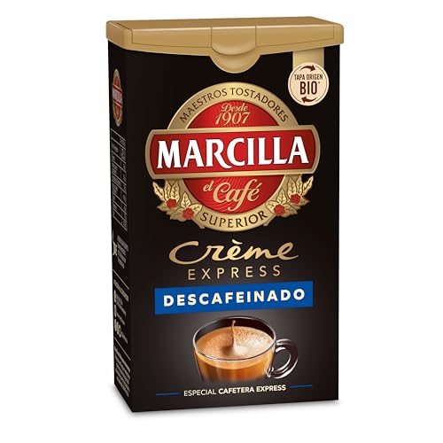 Marcilla Café Molido Crème Express Descafeinado Mezcla 200 g