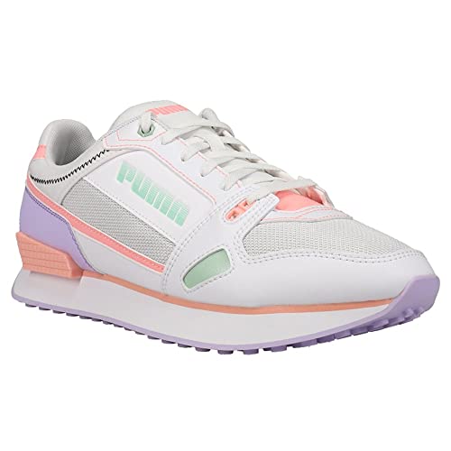 Image of PUMA Womens Mile Rider Sn WN's Sneakers Shoes - Pink