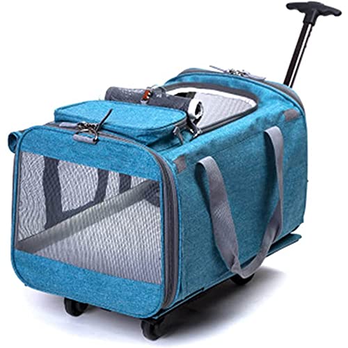 hongyang Pet Bike TrailerSmall & Medium Sized Dogs Bicycle Carrier - Foldable Frame Non-Slip Floor & Internal Leash, Easy to Connect
