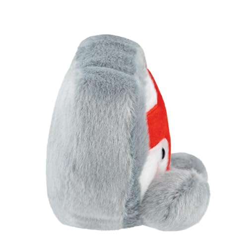 Aurora, 61631, Palm Pals Guardian Shield 5In, Soft Toy, Grey & Red - Image 3