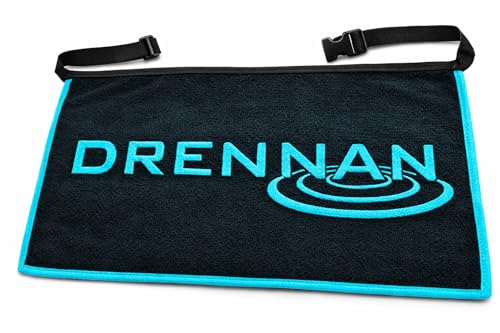 Serviette de pêche Drennan tablier noir et bleu idéal pour le feeder