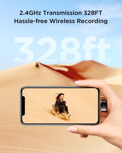 BOYA Magic 02 Wireless Lavalier Microphone for iPhone, Android and Cameras - Image 8