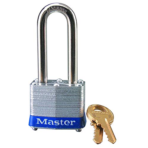 Image of Master Lock 3DLH 1-1 /2 inch No. 3 Long Shackle Laminated Padlock